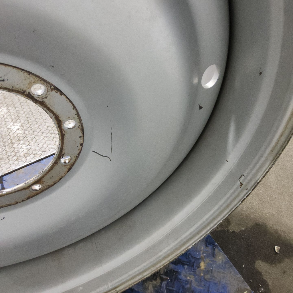 13"W x 46"D, Case IH Silver Mist 10-Hole Bubble Disc