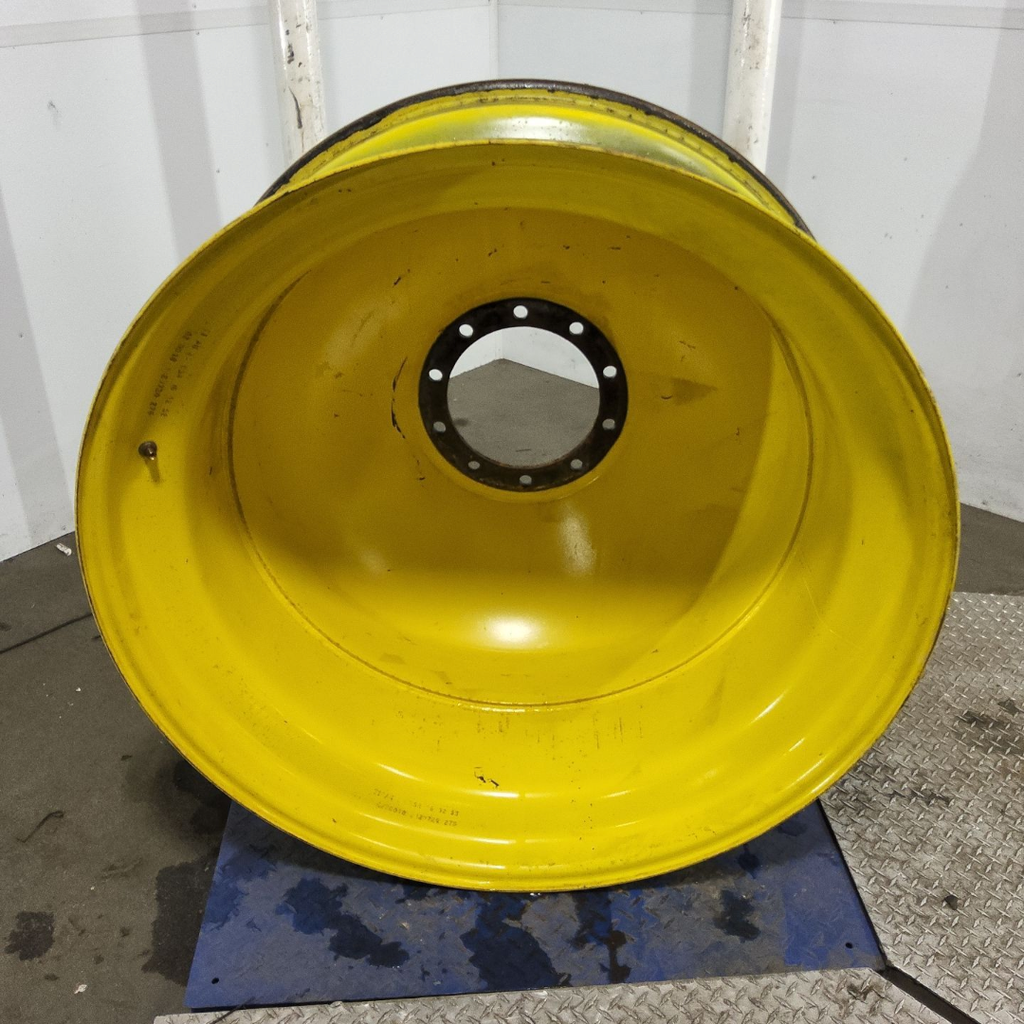 18"W x 42"D, John Deere Yellow 10-Hole Dolly Dual