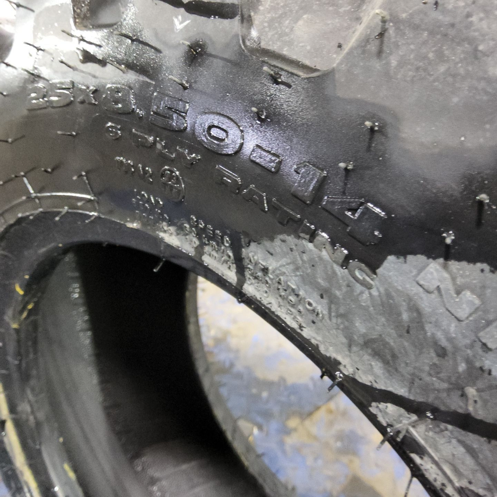 25x8.50-14 Galaxy Marathoner R-4 C (6 Ply), 99%