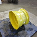 12.25"W x 19.5"D, John Deere Yellow 8-Hole Formed Plate