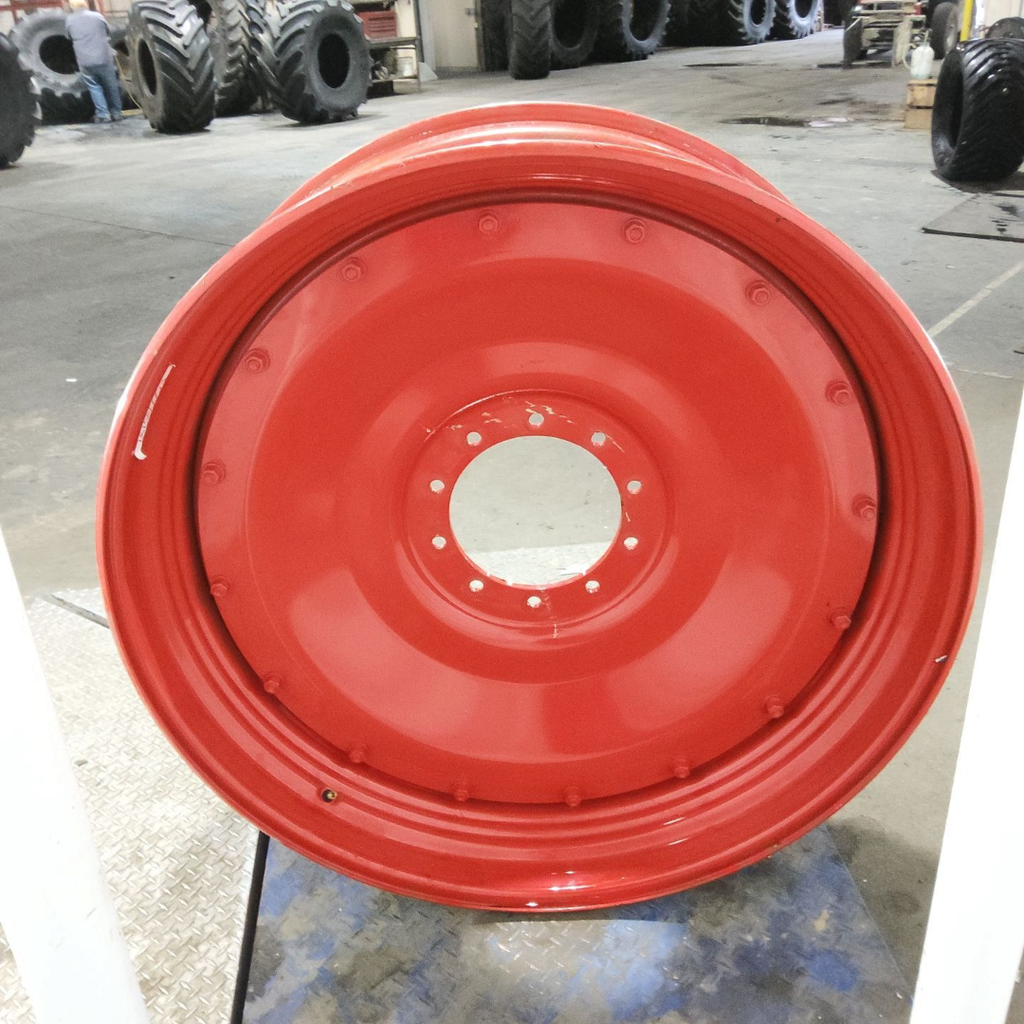16"W x 46"D, Fendt/Agco Red 16-Hole Stub Disc