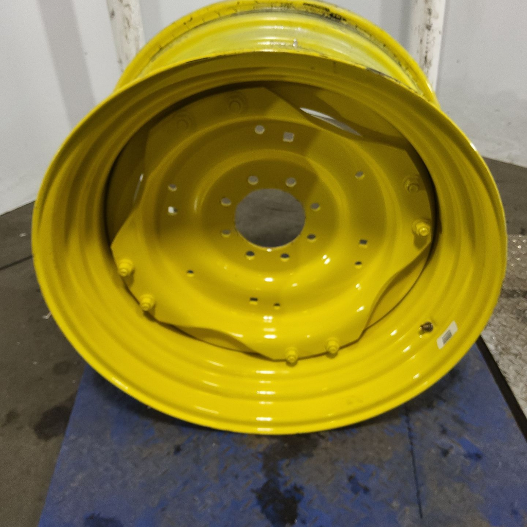 15"W x 30"D, John Deere Yellow 8-Hole Stub Disc (groups of 2 bolts)