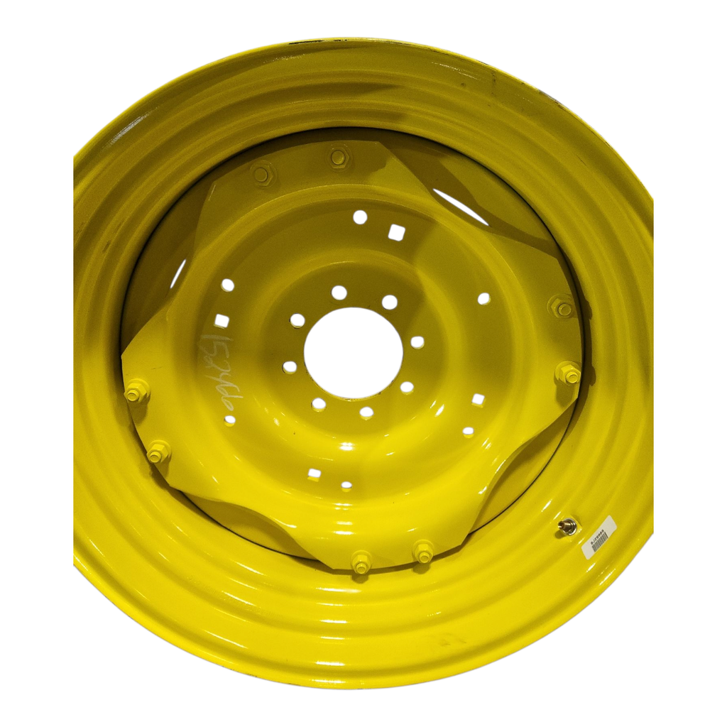 8-Hole Stub Disc (groups of 2 bolts) Center for 30" Rim, John Deere Yellow