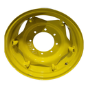 8-Hole Rim with Clamp/Loop Style Center for 24" Rim, John Deere Yellow
