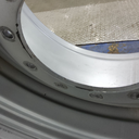 25"W x 38"D, Case IH Silver Mist 10-Hole Formed Plate