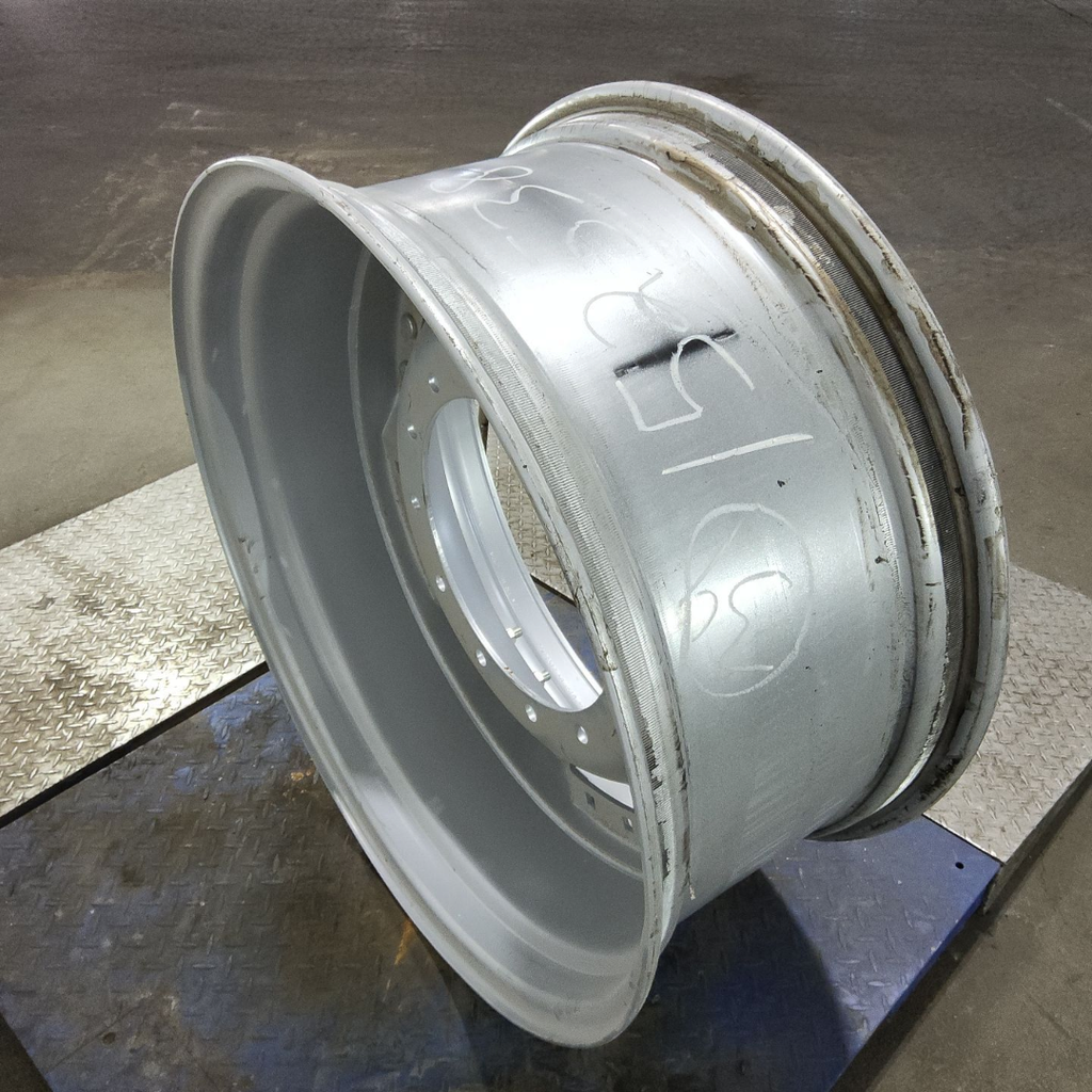 15"W x 34"D, Case IH Silver Mist 12-Hole Waffle Wheel (Groups of 3 bolts)