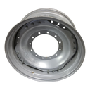 12-Hole Waffle Wheel (Groups of 3 bolts) Center for 34" Rim, Case IH Silver Mist