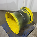 25"W x 26"D, John Deere Yellow 10-Hole Formed Plate