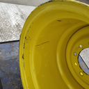 25"W x 26"D, John Deere Yellow 10-Hole Formed Plate
