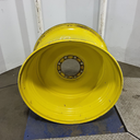 20"W x 34"D, John Deere Yellow 8-Hole Formed Plate