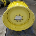 20"W x 34"D, John Deere Yellow 8-Hole Formed Plate