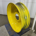 13"W x 46"D, John Deere Yellow 12-Hole Bubble Disc