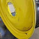 13"W x 46"D, John Deere Yellow 12-Hole Bubble Disc