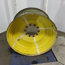 18"W x 38"D, John Deere Yellow 10-Hole Formed Plate