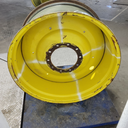 18"W x 38"D, John Deere Yellow 10-Hole Formed Plate