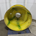 20"W x 42"D, John Deere Yellow 10-Hole Formed Plate