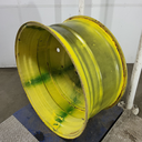 20"W x 42"D, John Deere Yellow 10-Hole Formed Plate