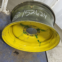 12"W x 24"D, John Deere Yellow 8-Hole Formed Plate