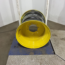 25"W x 26"D, John Deere Yellow 8-Hole Formed Plate