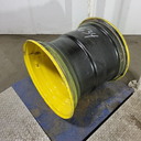 25"W x 26"D, John Deere Yellow 8-Hole Formed Plate