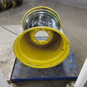 25"W x 26"D, John Deere Yellow 8-Hole Formed Plate