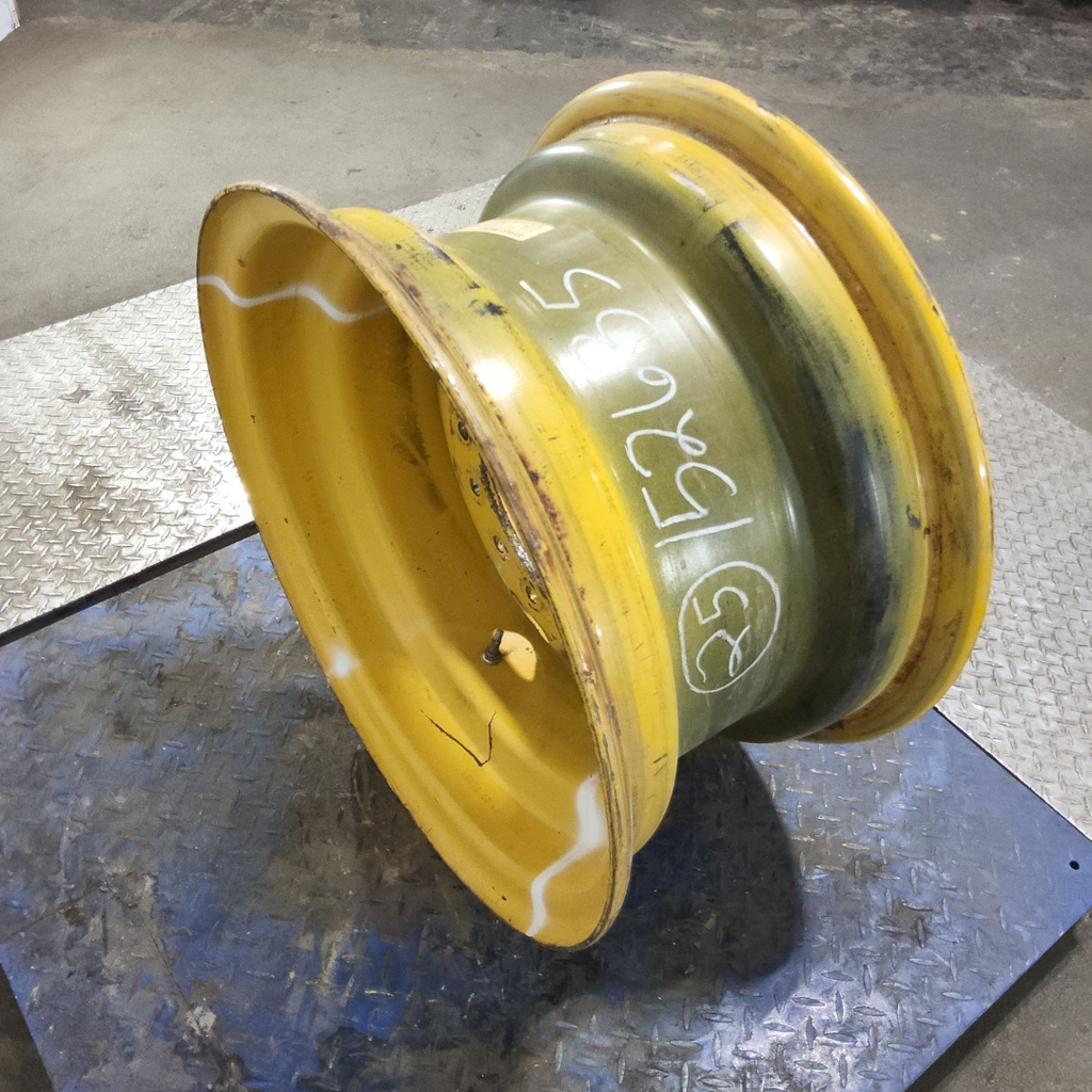 13"W x 25"D, Hagie Orange 14-Hole Formed Plate