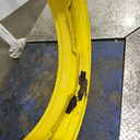 10"W x 38"D, John Deere Yellow 12-Hole Waffle Wheel (Groups of 3 bolts)
