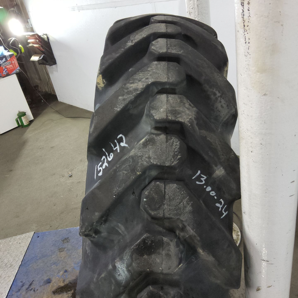 13.00-24 Goodyear Farm SSA Grader G-2 F (12 Ply), 80%
