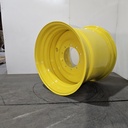 27"W x 32"D, John Deere Yellow 10-Hole Formed Plate