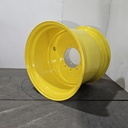 27"W x 32"D, John Deere Yellow 10-Hole Formed Plate
