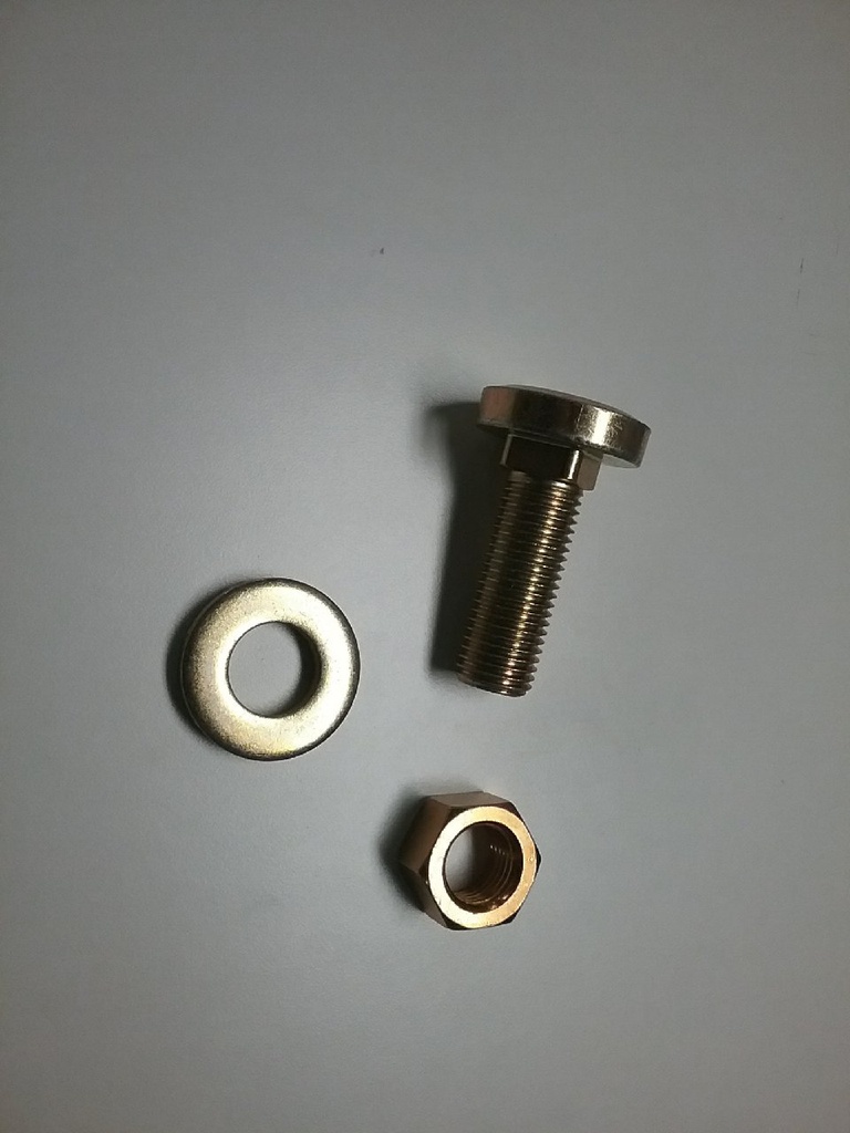 Rim And Rail hardware kit, 22mm x 65mm bolt