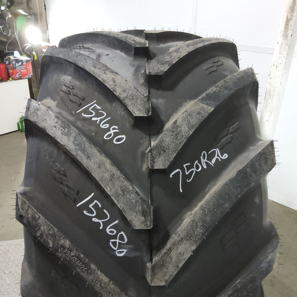 750/50R26 Alliance 376 Multistar Steel Belted R-1 151D 99%