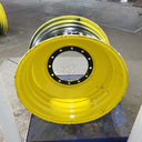 20"W x 34"D, John Deere Yellow 12-Hole Formed Plate