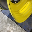 20"W x 34"D, John Deere Yellow 12-Hole Formed Plate