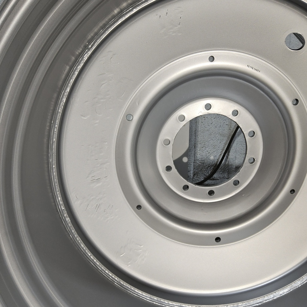 30"W x 46"D, Case IH Silver Mist 10-Hole Formed Plate