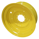16"W x 42"D, John Deere Yellow 10-Hole Formed Plate