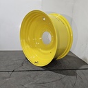 18"W x 38"D, John Deere Yellow 10-Hole Formed Plate