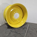 18"W x 38"D, John Deere Yellow 10-Hole Formed Plate