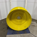 15"W x 38"D, John Deere Yellow 8-Hole Formed Plate