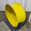 15"W x 38"D, John Deere Yellow 8-Hole Formed Plate