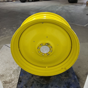 15"W x 38"D, John Deere Yellow 8-Hole Formed Plate