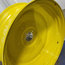 15"W x 38"D, John Deere Yellow 8-Hole Formed Plate