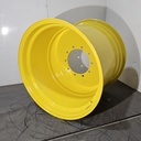 27"W x 32"D, John Deere Yellow 10-Hole Formed Plate
