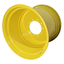 27"W x 32"D, John Deere Yellow 10-Hole Formed Plate