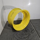 14"W x 28"D, John Deere Yellow 8-Hole Waffle Wheel (Groups of 2 Bolts)
