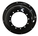 12-Hole Stub Disc Center for 38"-54" Rim, Gloss Black