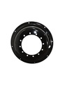 12-Hole Stub Disc Center for 38"-54" Rim, Gloss Black