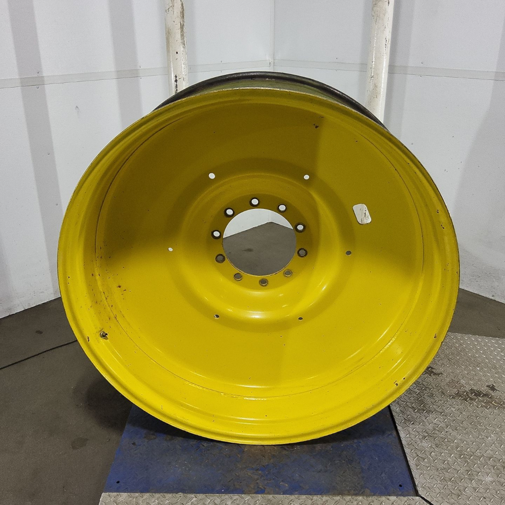 16"W x 46"D, John Deere Yellow 10-Hole Formed Plate