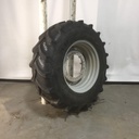 420/90R30 Goodyear Farm DT800 Optitrac R-1W on Agco Corp Gray 12-Hole Waffle Wheel (Groups of 2 bolts) 30%