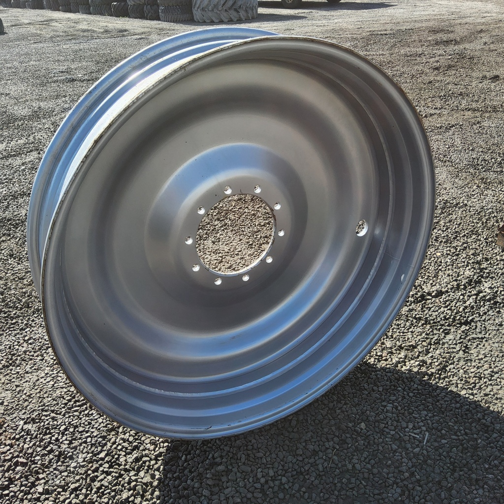 10"W x 46"D, Case IH Silver Mist 10-Hole Bubble Disc
